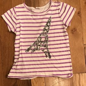 Crewcuts Eiffel Tower sequin shirt